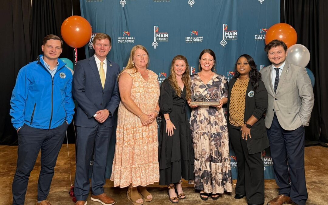City of Hattiesburg Recognized for “Outstanding Infrastructure Improvement Project” in Downtown Hattiesburg
